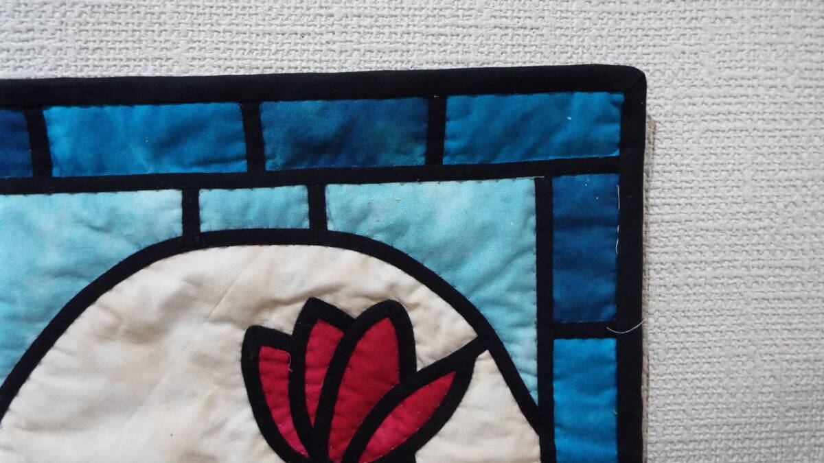 シクラメンのステンドグラス（ハンドメイド）_画像2