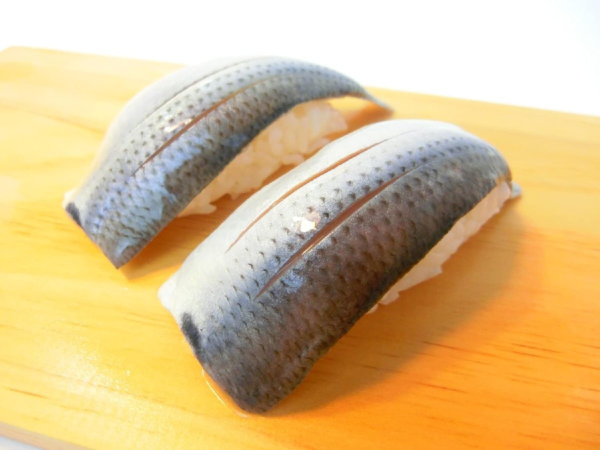 【Max】寿司ネタ 小肌 こはだ 新子 6g スライス 片身20枚 小肌 酢〆 しめこはだ コハダ フィーレ_画像3