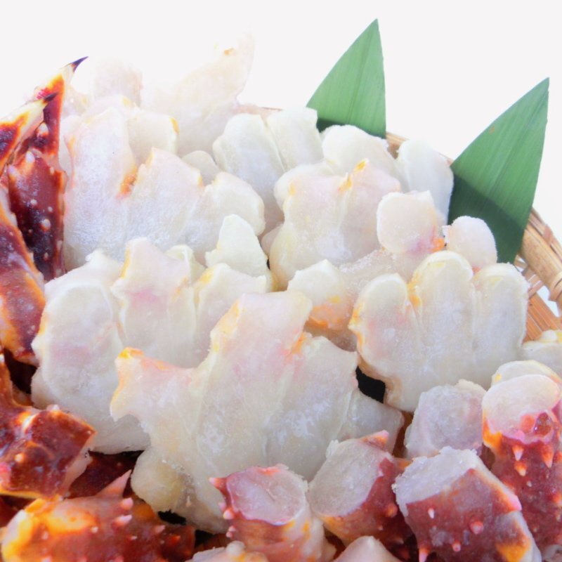 【Max】北海道産　生本タラバガニ カット品 たっぷり1kg_画像3