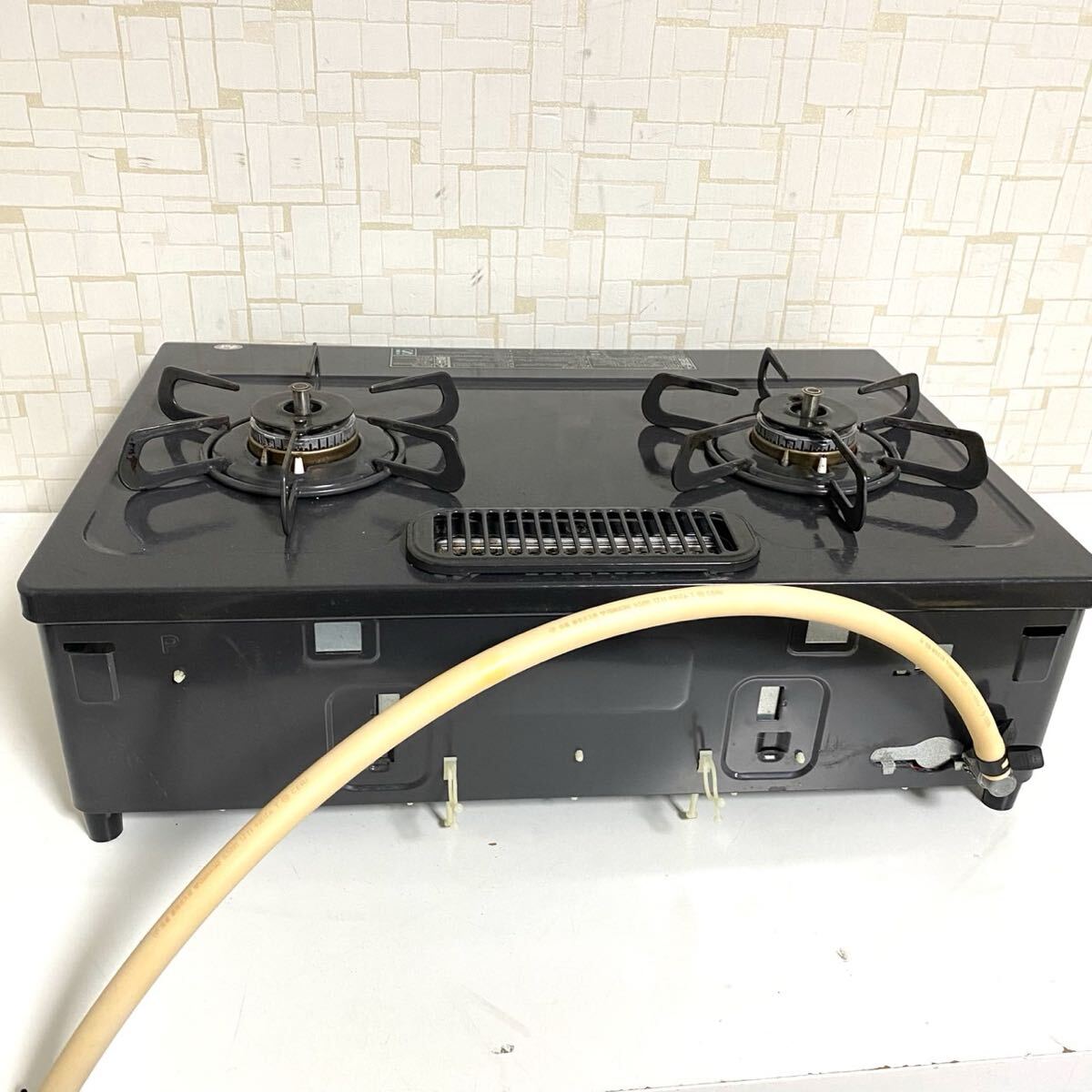 大阪ガス ガステーブルコンロ PA-N41B-5R 210-P051 中古 現状品 作動品 パロマ ガスコンロ y-112302-00_画像7