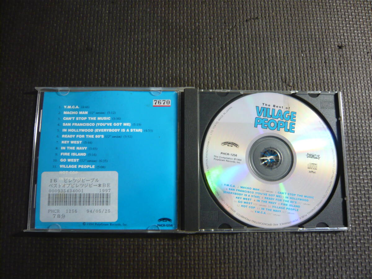 レンタル落ちCD[The Best Of VILLAGE PEOPLE]中古_画像2