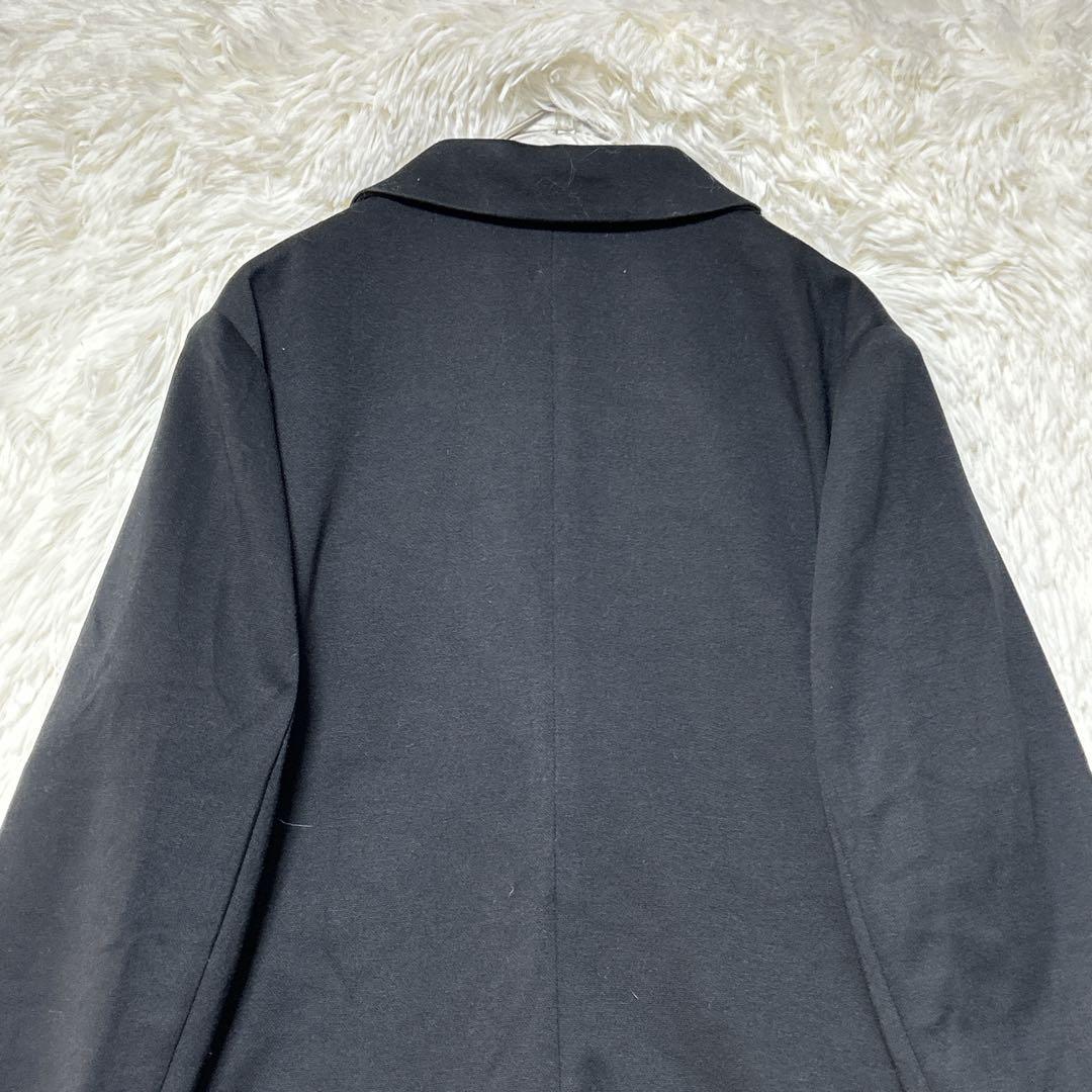 ユニクロ セットアップ ジャージージャケット ジャージーパンツ フォーマル 黒 09FABB_画像7