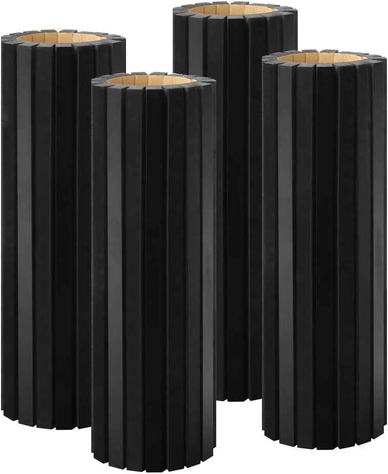 ガレージ壁ガード フォームカードアプロテクター 壁バンパーガード 駐車ガレージ用- ガレージ壁ガード- 壁エッジプロテクター (4個パック)_画像1