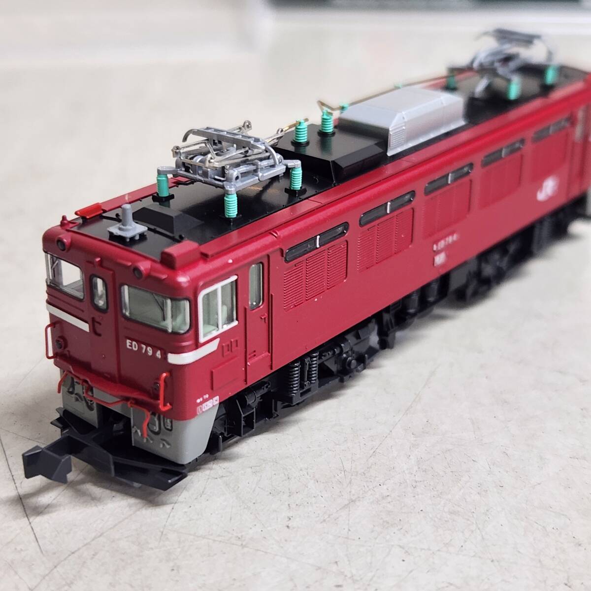 【激安！】KATO 3076-1 ＥＤ７９ 電気機関車シングルアームパンタグラフ　ナンバープレート取付済_画像2