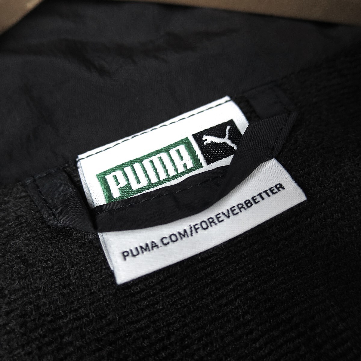 新品 ★ puma プーマ T7 ウーブンジャケット 日本限定 JAPAN LIMITED 092/01黒/【XL】/¥14,300_画像2