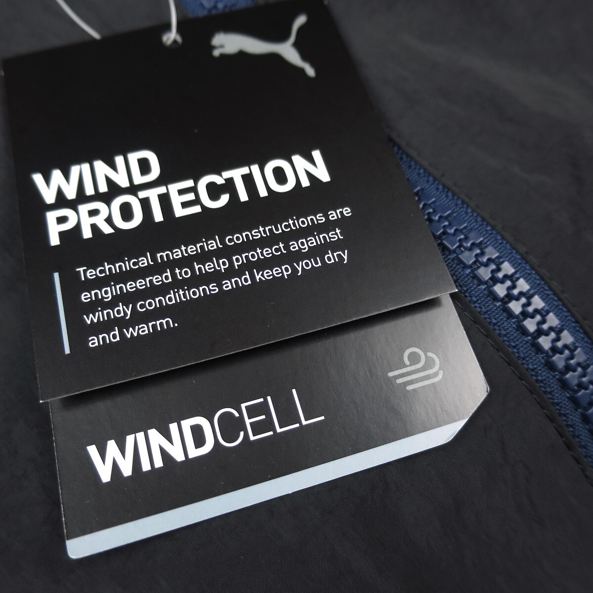 新品 ★ puma プーマ T7 ウーブンジャケット 日本限定 JAPAN LIMITED 092/01黒/【XL】/¥14,300_画像5