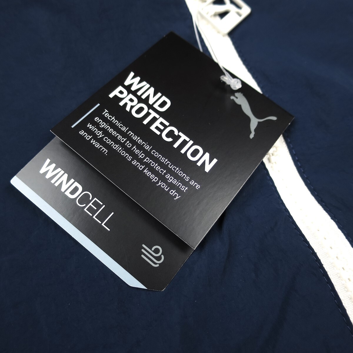 新品 ★ puma プーマ T7 ウーブンジャケット 日本限定 JAPAN LIMITED 092/14紺/【XL】/¥14,300_画像5