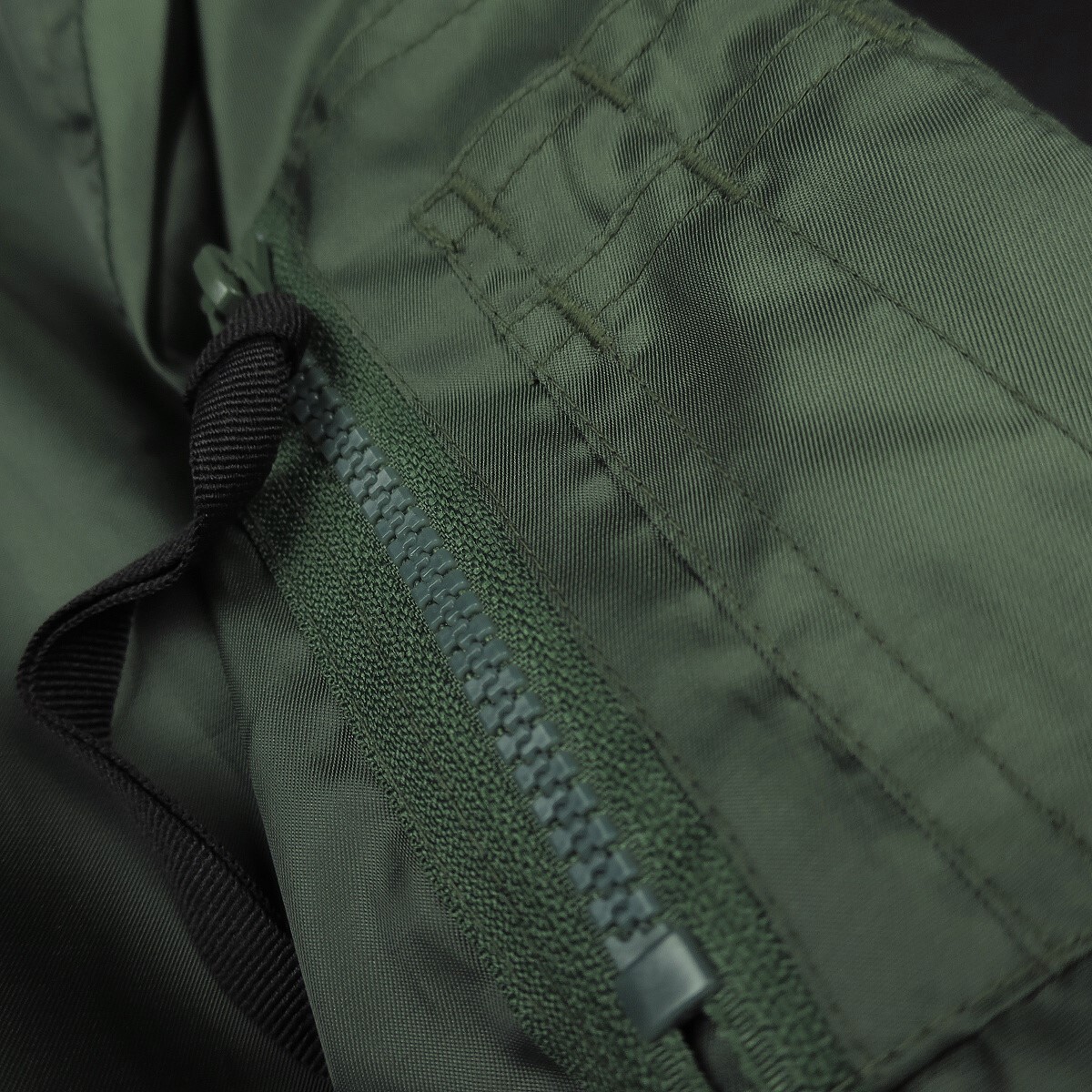 新品 ★ ZIP FIVE ジップファイブ レギュラーサイズ MA-1 ミリタリー フライト ブルゾン ジャケット 003/オリーブ/【L】_画像4