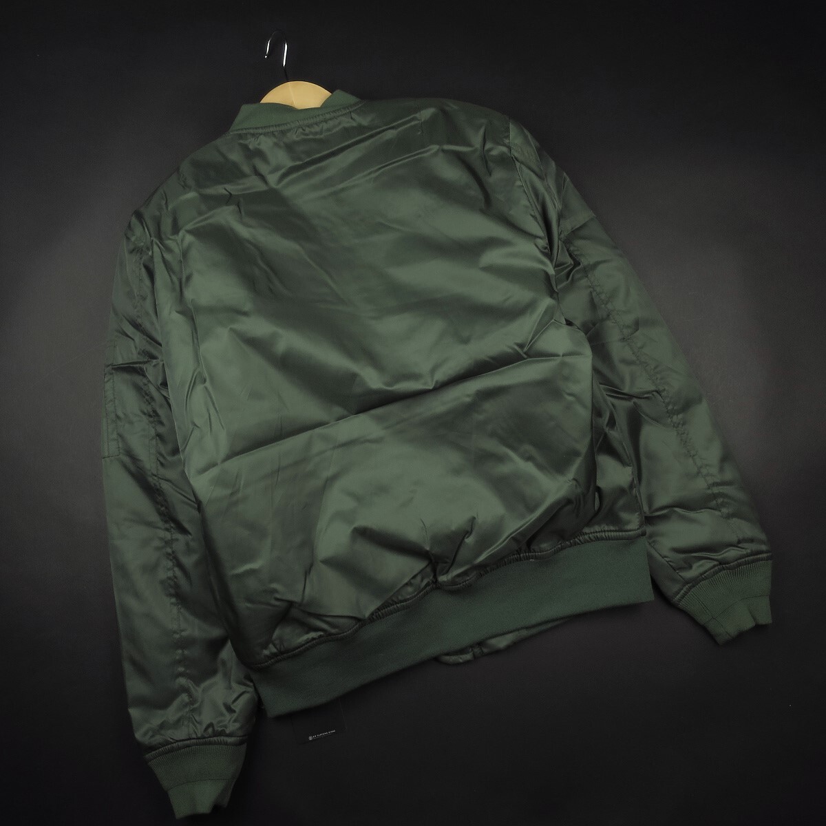 新品 ★ ZIP FIVE ジップファイブ レギュラーサイズ MA-1 ミリタリー フライト ブルゾン ジャケット 003/オリーブ/【L】_画像9