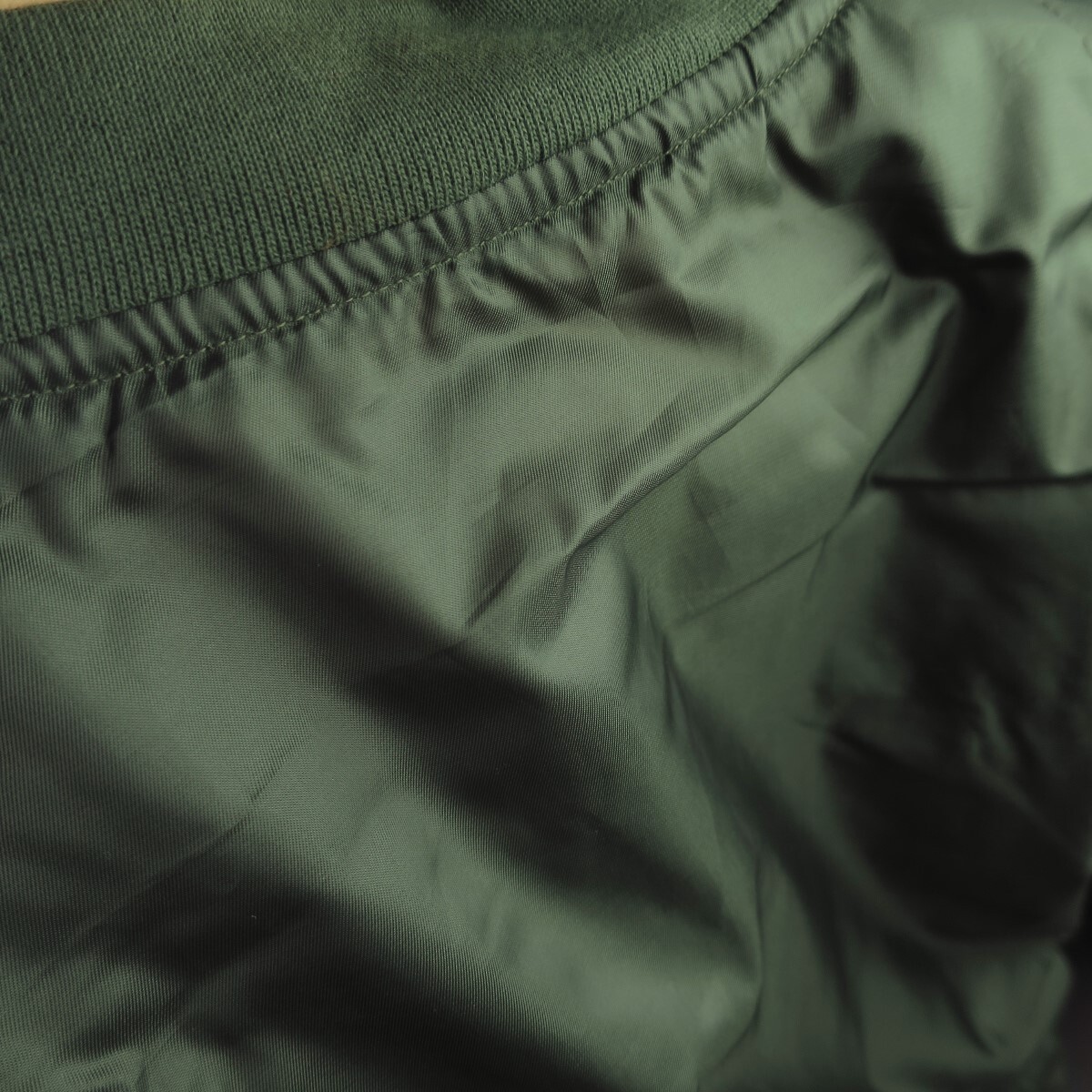 新品 ★ ZIP FIVE ジップファイブ レギュラーサイズ MA-1 ミリタリー フライト ブルゾン ジャケット 003/オリーブ/【L】_画像10
