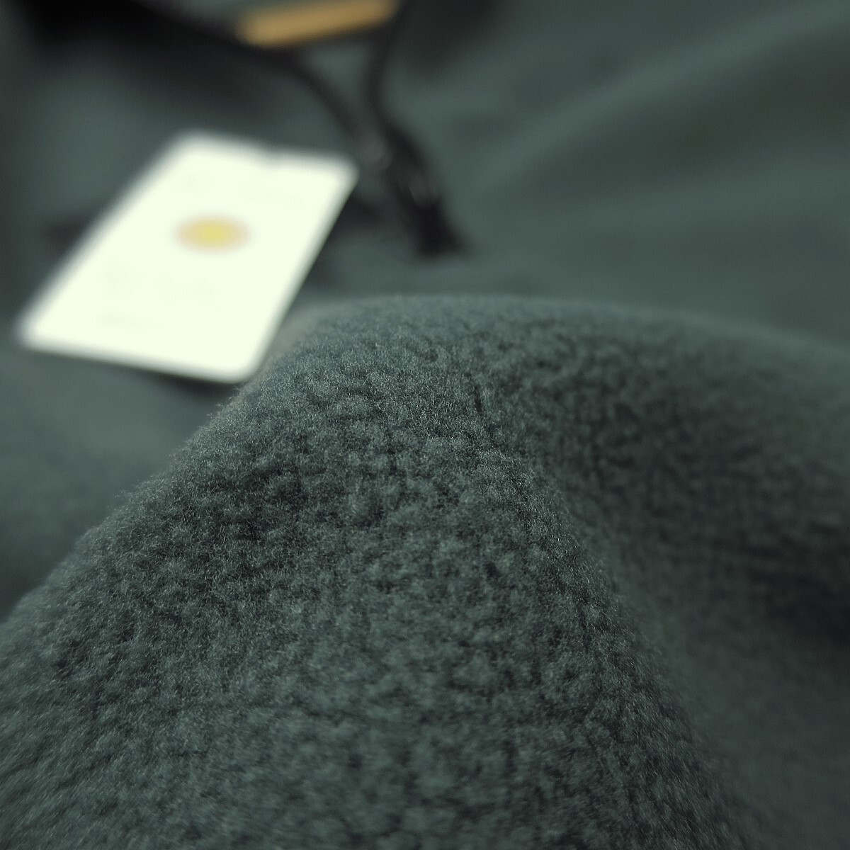 新品 ★ ZIP FIVE ジップファイブ KANGOL 別注 フリース ラグラン ハーフジッププルオーバー 34l /チャコ/【M】_画像6