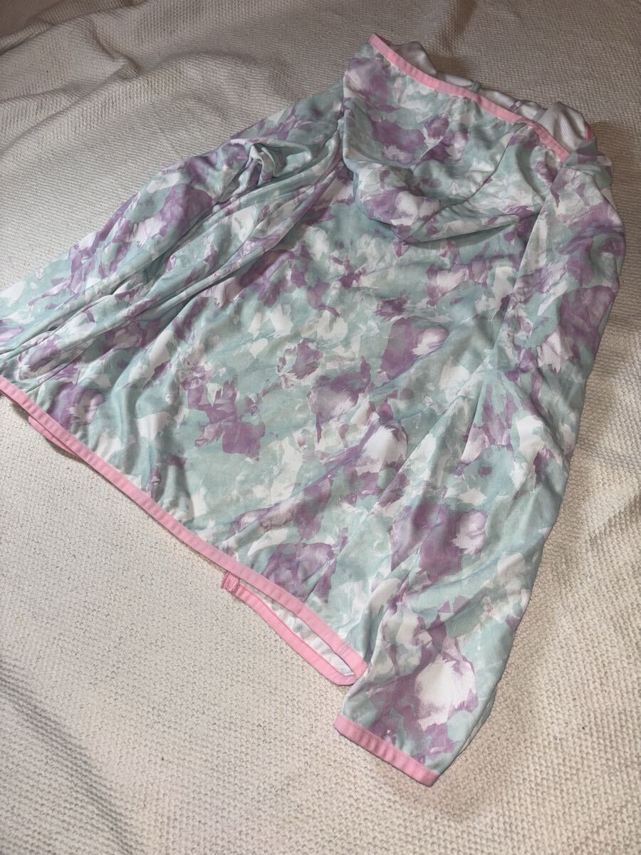 IGNIOignio с капюшоном . бледно-голубой основа джемпер спорт 160cm