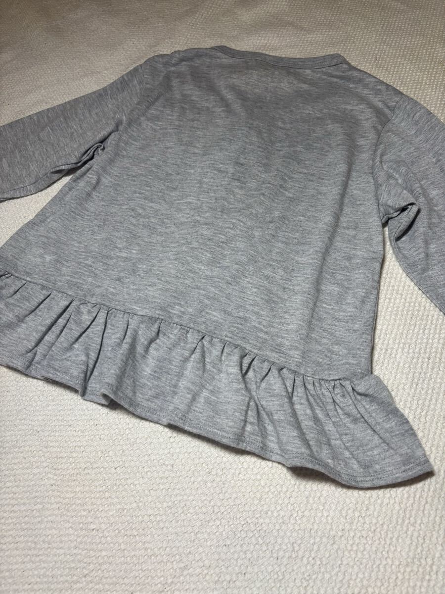 新品タグ付きSUNNYLandscapeグレー カーディガン 140cm Aライン_画像4