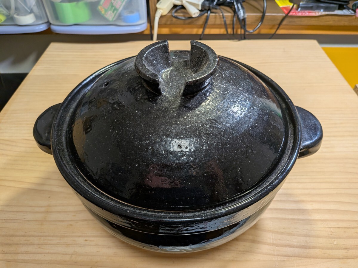 [ низкий использование прекрасный товар ] длина .. серп кама . san глиняный горшок рис 5... прямой огонь специальный сделано в Японии ( лопатка с коробкой )