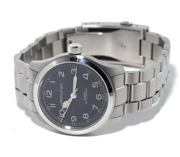 ★箱・ギャラ付！美品！HAMILTON ハミルトン カーキ フィールド マーフ オート H704050 H70405130 自動巻き メンズ★_画像3