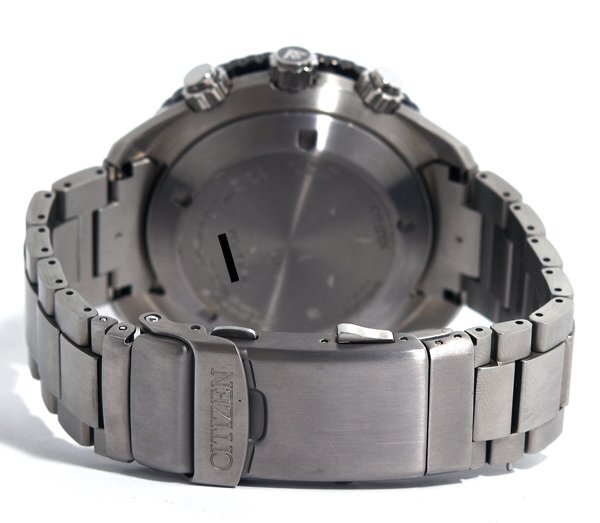 ★新品同様!CITIZEN シチズン PROMASTER プロマスター CC5005-68Z F158-T026044 JOUNETSU COLLECTION GPS ソーラー メンズ★_画像5