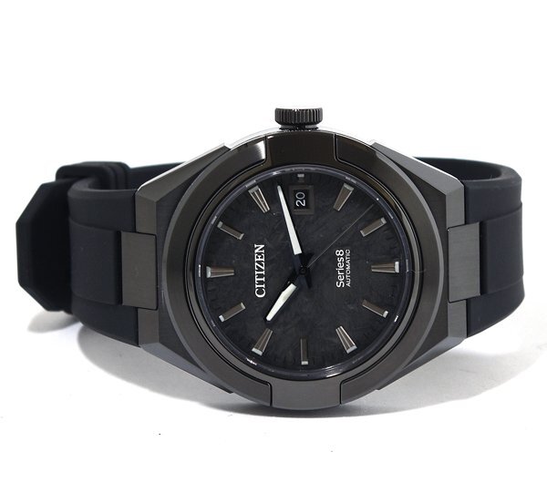 ★未使用!CITIZEN シチズン Series 8 シリーズエイト NA1025-10E 0950-0033L01 870 Mechanical 1周年記念限定モデル 自動巻き メンズ★_画像3