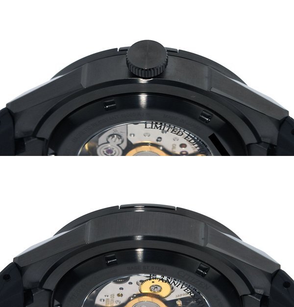 ★未使用!CITIZEN シチズン Series 8 シリーズエイト NA1025-10E 0950-0033L01 870 Mechanical 1周年記念限定モデル 自動巻き メンズ★_画像9