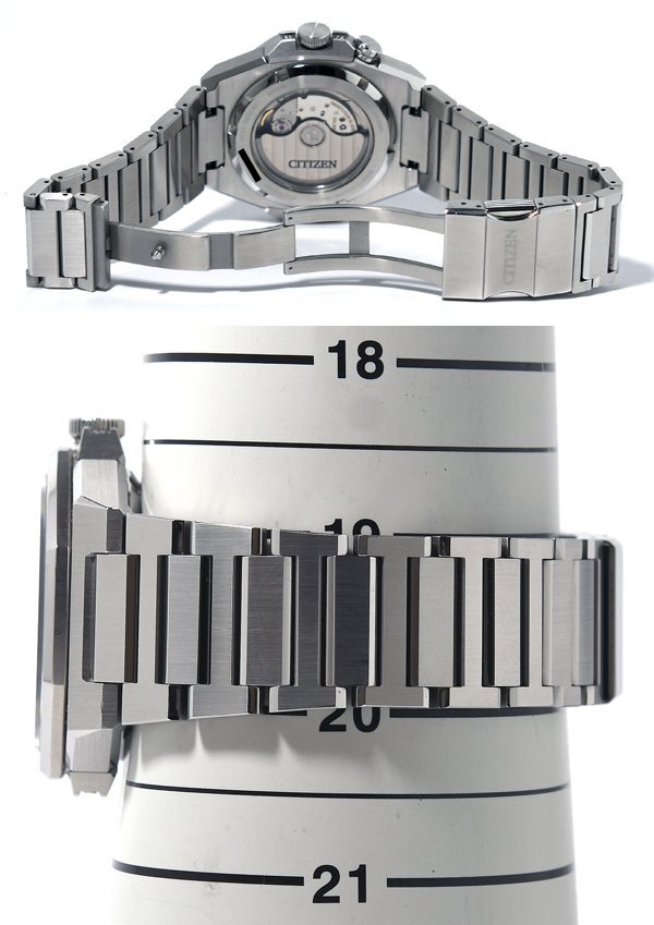 ★箱保付！美品！CITIZEN シチズン シリーズ8 890 Mechanical メカニカル NB6060-58L 9051‐009KM01 自動巻き メンズ★_画像9