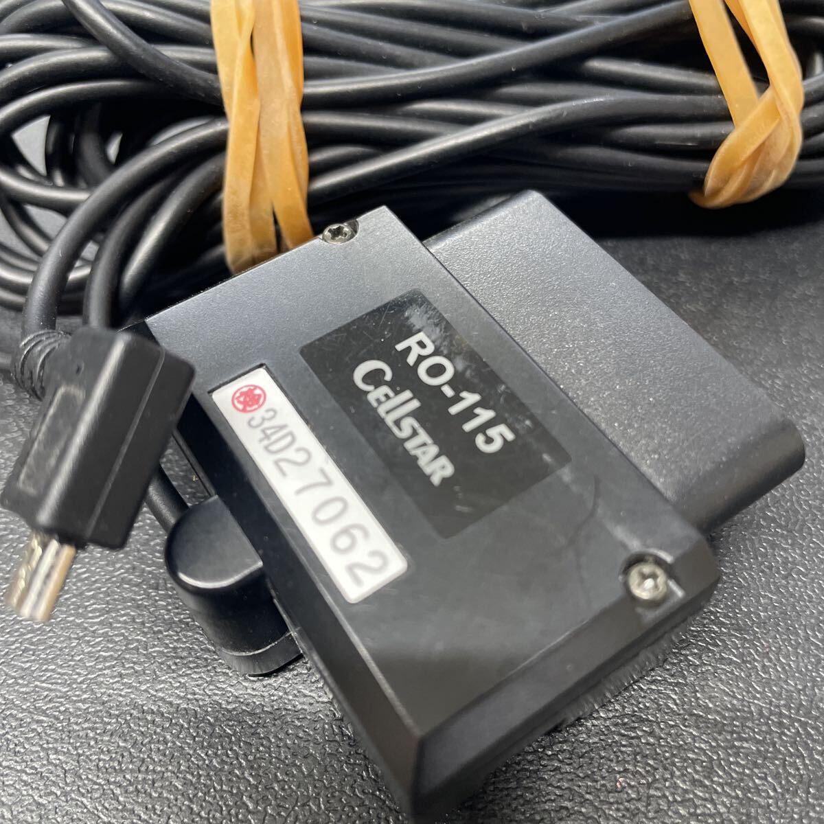 送料無料! セルスター OBD2アダプター RO-115 レーダー探知機 作動良好品_画像2