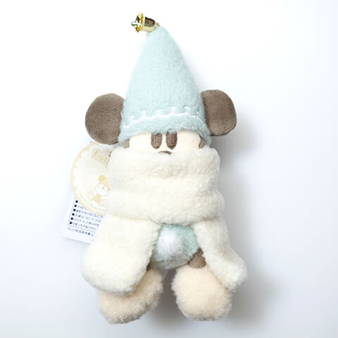 東京ディズニーリゾート 2025 クリスマス リルリンリン ぬいぐるみバッジ ブルー 未使用新品_画像1