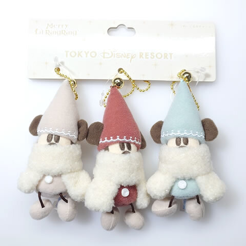 東京ディズニーリゾート 2025 クリスマス リルリンリン ぬいぐるみチャームセット 未使用新品_画像1