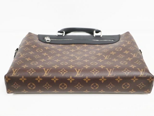 ルイヴィトン LOUIS VUITTON モノグラムマカサー PDJ M54019 ポルトドキュマン ジュールNM ビジネスバッグ 2WAY シ_画像3
