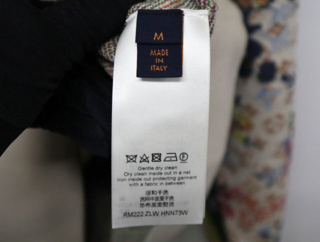 ルイヴィトン LOUIS VUITTON 22AW モノグラム ジャガード フラワー スウェット プルオーバー サイズM マルチ RM222 ZL_画像6