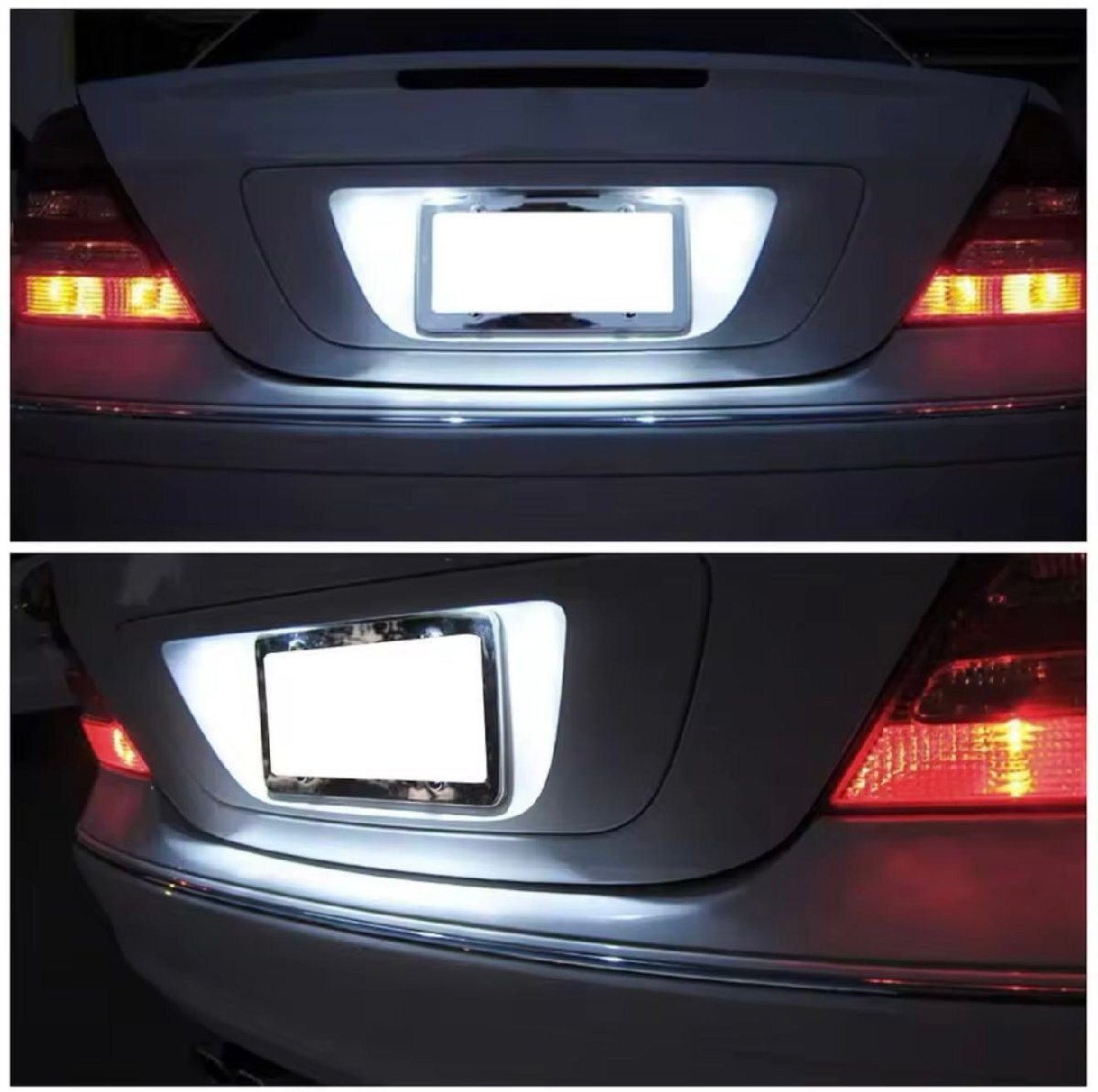  ультра белый свет! замена тип! Mercedes Benz LED подсветка номера лампа освещения R171 SLK200 SLK280 SLK350 SLK55 SLK Class 