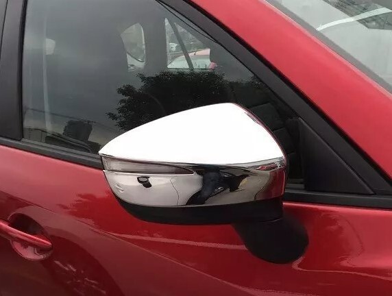 鏡面仕上げ♪ メッキ ドアミラー カバー マツダ CX-3 DK5FW DK5FW DKEFW DKEAW DK8FW DK8AW DKLFW DKLAW XD 15S 20S ガーニッシュ_画像1