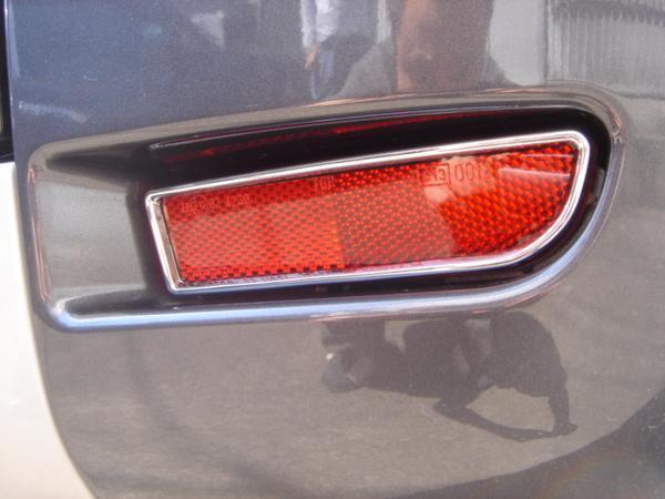 鏡面仕上げ♪ メッキ リフレクター リング ガーニッシュ デイズルークス ハイウェイスター B21A_画像1