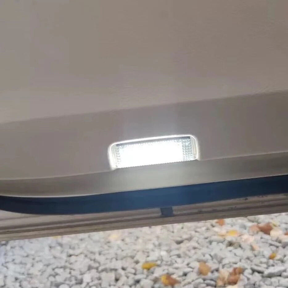  ультра белый свет! замена тип! LED дверь предупредительный фонарь wellcome свет Vellfire TAHA40W TAHA45W Z premium 