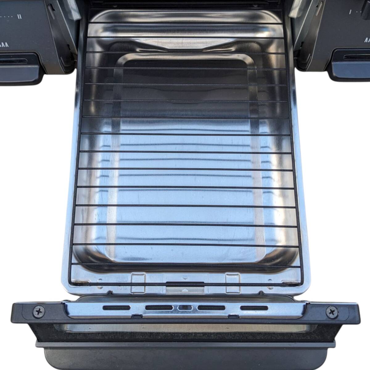 ★ガステーブル★リンナイ　グリル付き　都市ガス用　2024年製　ET67BKL　左強火力　中古品　ガスコンロ_画像7