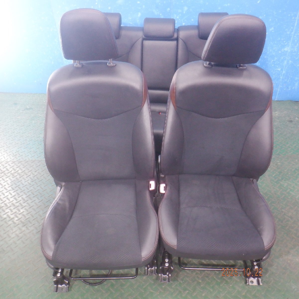 ☆プリウスアルファ/G　DAA-ZVW41W　純正　ドライバーズ、アシスタント、リアシートセット　：36517　※個人宅発送不可_画像2