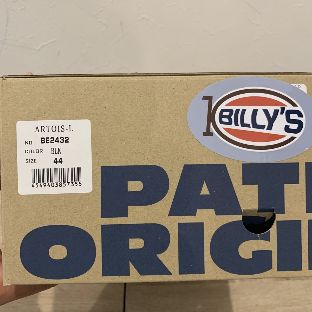 BILLY'S 10 anniversary commemoration PATRICK ORIGIN ARTOIS L 27.5cm / Patrick berry dean marathon bronx cottage liverpool huron COPENHAGEN
