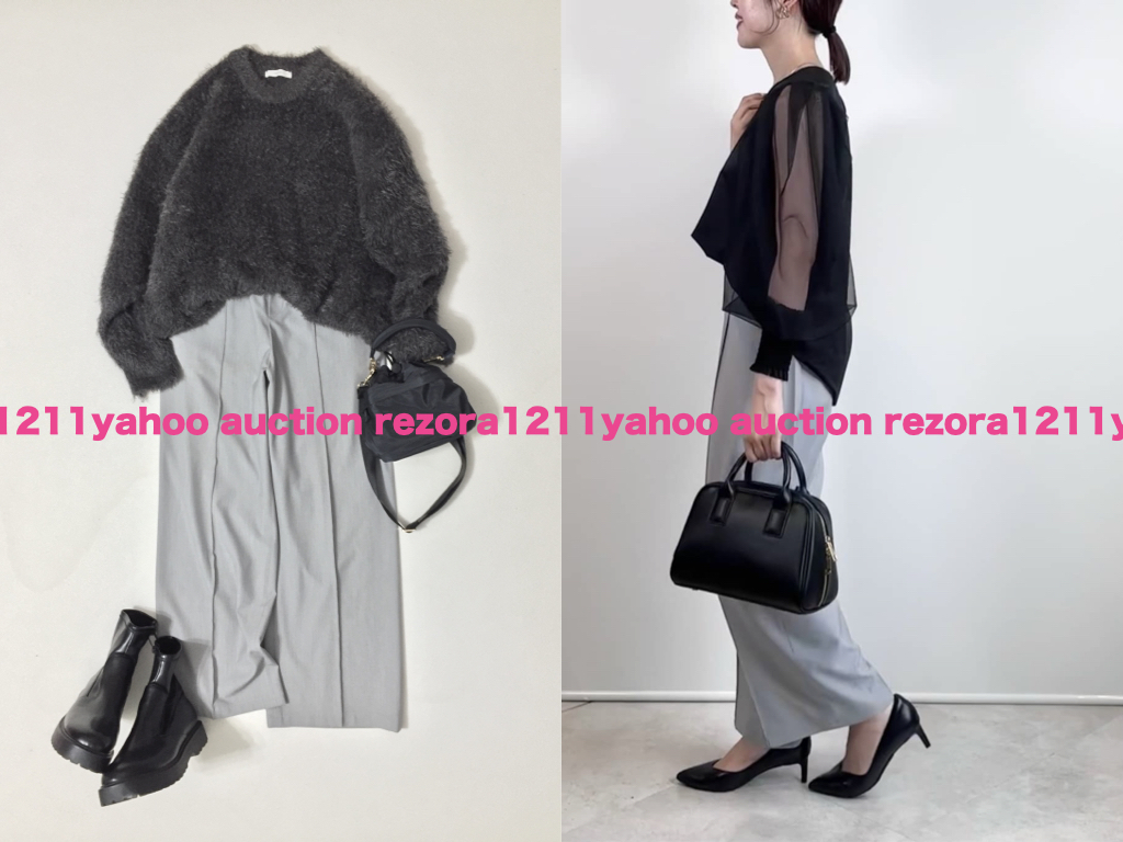 green label relaxing UNITED ARROWS ユナイテッドアローズ センターステッチ ドロスト イージー ワイド ストレート パンツ_画像2