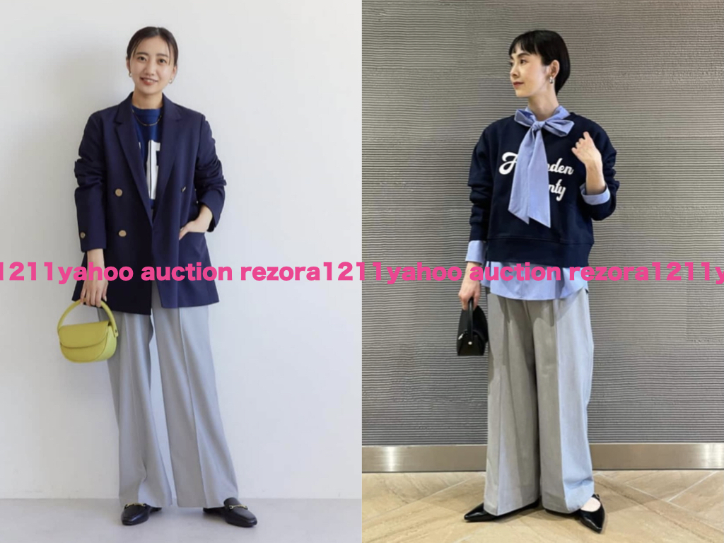 green label relaxing UNITED ARROWS ユナイテッドアローズ センターステッチ ドロスト イージー ワイド ストレート パンツ_画像3