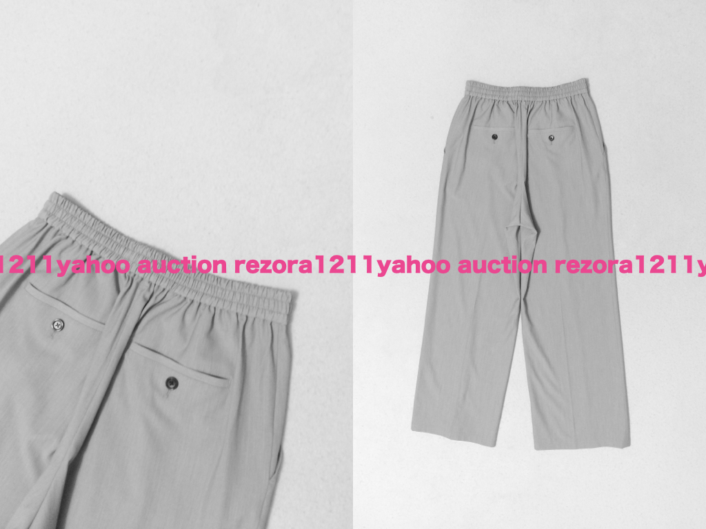 green label relaxing UNITED ARROWS ユナイテッドアローズ センターステッチ ドロスト イージー ワイド ストレート パンツ_画像10