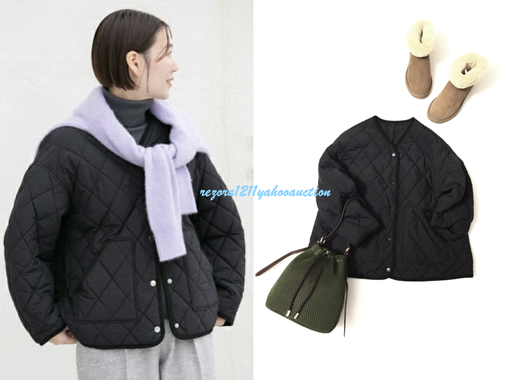 F by ROSSO URBAN RESEARCH アーバンリサーチ 1.5万 2WAY キルティング リバーシブル ブルゾン_画像1