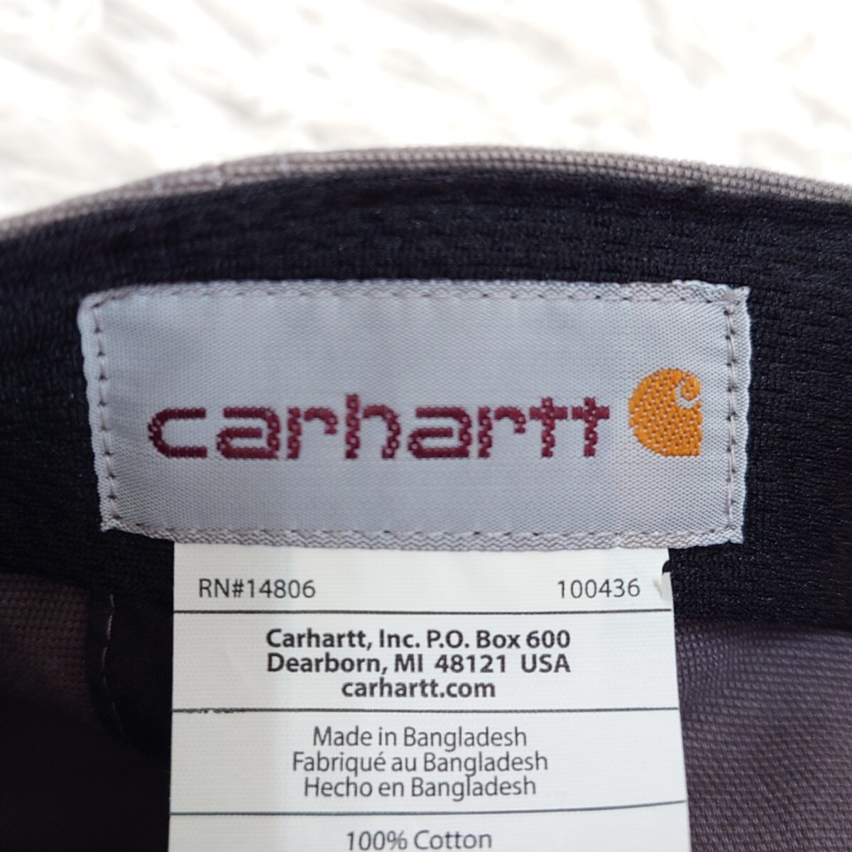 carhartt カーハート キャップ 帽子 OSFA メンズ グレー 灰色 _画像7