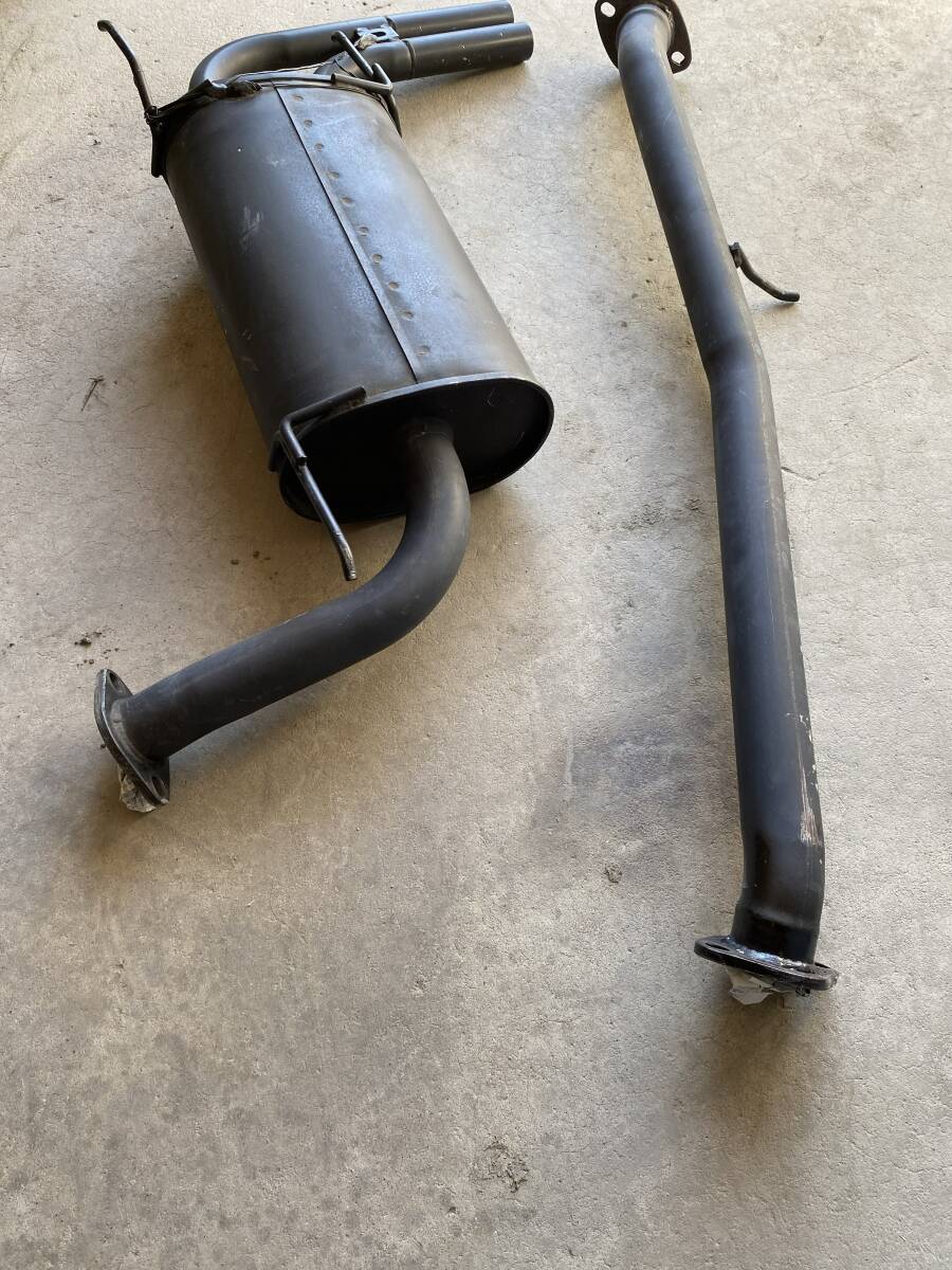 ユーノスロードスターNA1・ジャンク品鉄管音マフラー_画像3