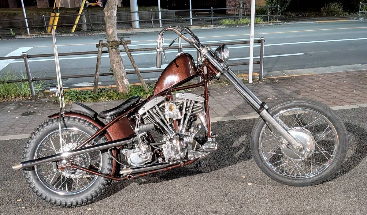 1973年 新規製作車両 ショベルヘッド パンヘッド ナックルヘッド ハーレーダビットソン_画像4