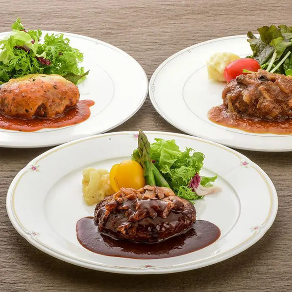 冬季限定 米沢牛黄木 米沢牛入りハンバーグセット のし対応可_画像1