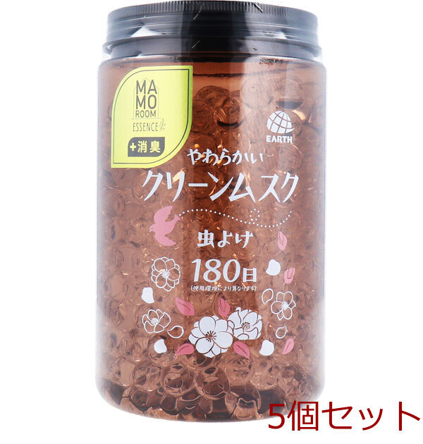 mamo салон essence инсектицид жемчуг 180 день для мягкость . clean Musk 500g 5 комплект 