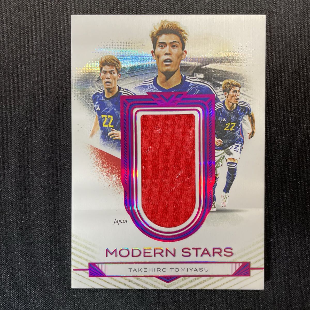 2024 Futera Incredible Modern Stars Takehiro Tomiyasu Game Worn Jersey /06 冨安健洋_画像1