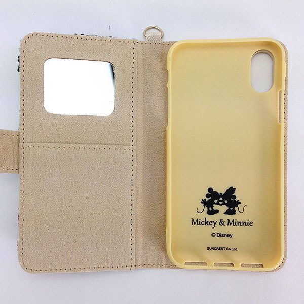 iDress サンクレスト iPhoneX用ディズニー サガラ / ミッキー&ミニー iP8-DN08_画像4