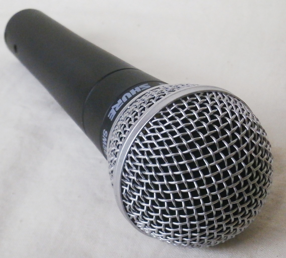 音出しOK ダイナミックマイクロフォン SHURE SM58-LCE シュア _画像1