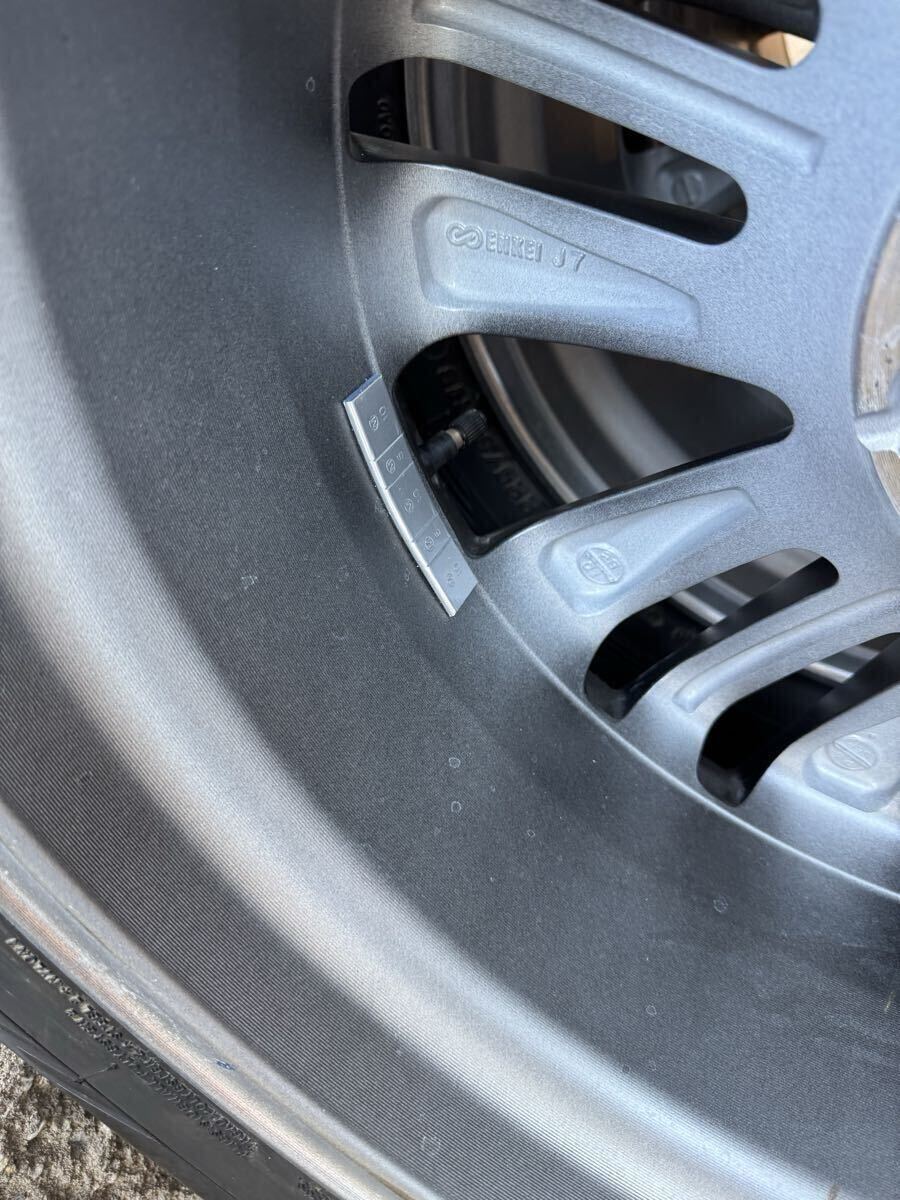 トヨタ 40系 アルファード 純正ホイール ヴェルファイア ヨコハマ iceGUARD G075 スタッドレスタイヤ セット 225/60R18 104Q 21年製 バリ溝_画像10