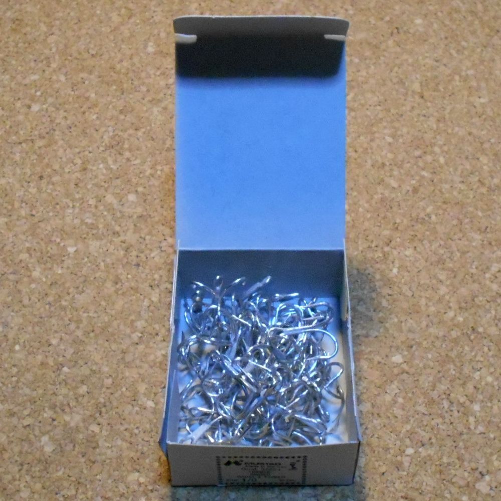 即決 MUSTAD マスタッド トリプル トレブル 1/0 50本 セット 35624 未使用_画像1