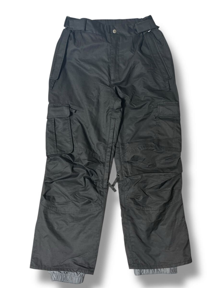 CSB スノーパンツ ブラック M ●洗濯プレス済● Colorado Snow Boards スキー スノーボード パンツ ウィンタースポーツ 古着/820_画像2